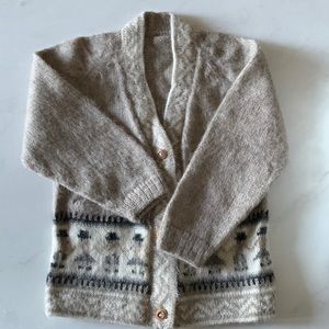 💗Alpaca Child Cardigan